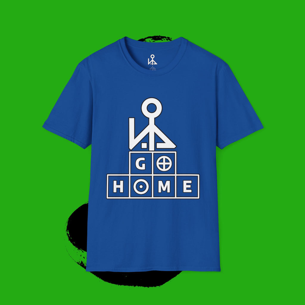 "GO HOME" (alt) - GRAPHIC T-SHIRT